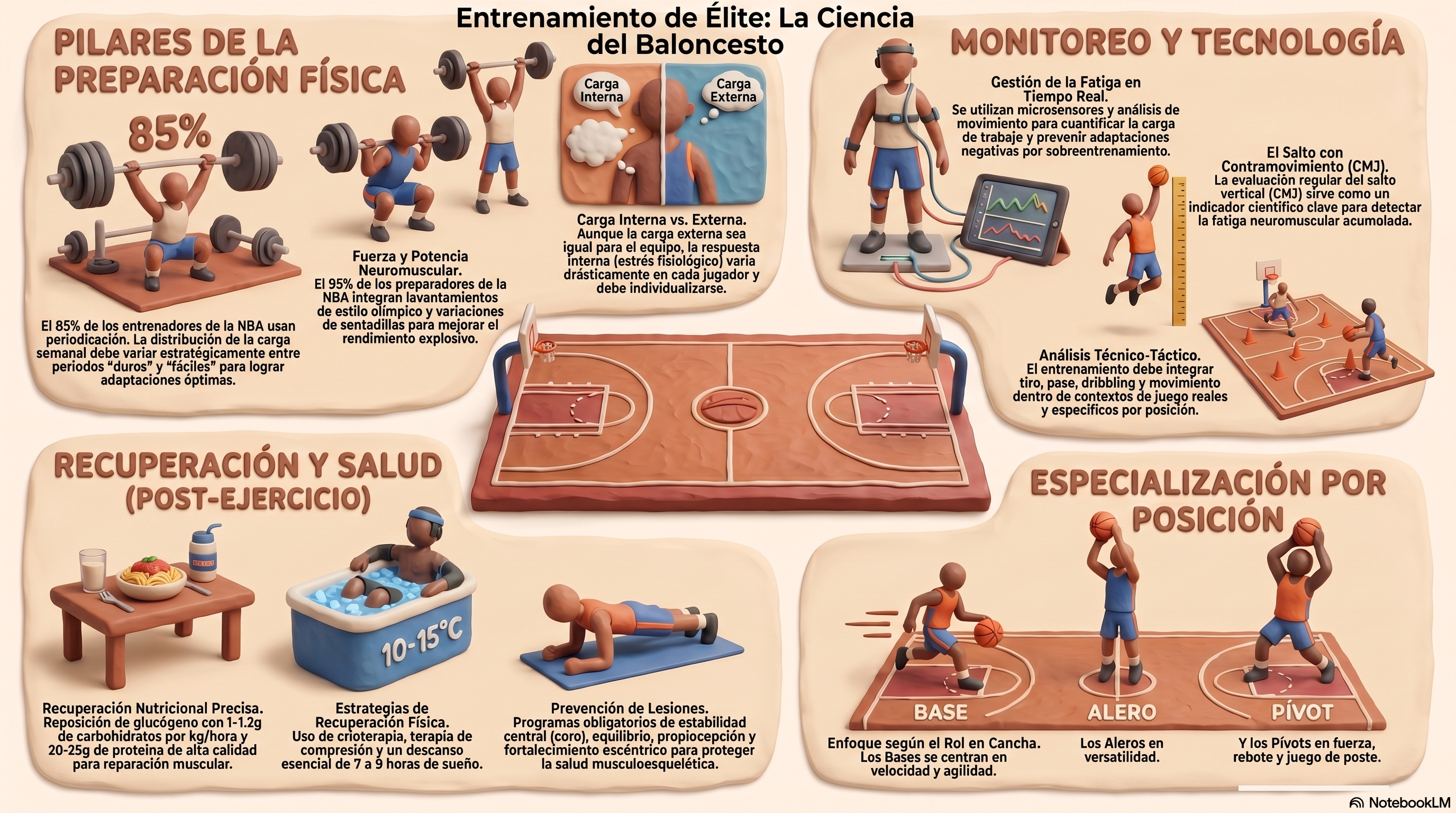 Entrenamiento de Élite: La Ciencia del Baloncesto